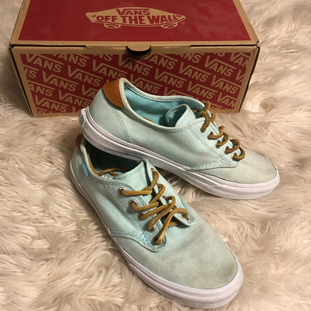 Light Mint Vans